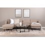Eden U-sofa - Brun
