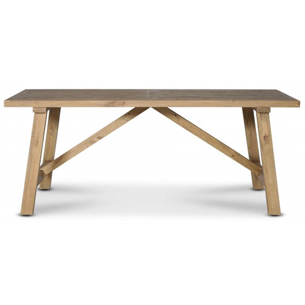 Hytte spisebord i resirkulert tre