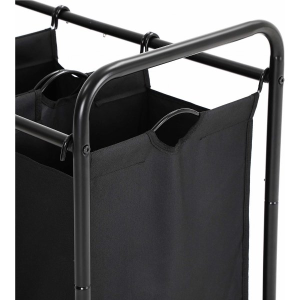 Elwira skittentøyskurv - Sort Elwira skittentøyskurv - Sort