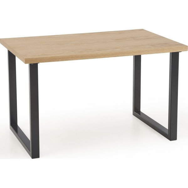 Gambon spisebord 120x78 cm - Eikefiner/sort
