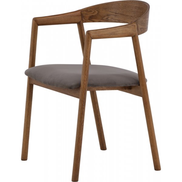 Långön spisestuestol - Eik/grå Långön spisestuestol - Eik/grå