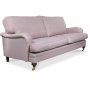 Howard London Premium 4-seters rett sofa - Rosa