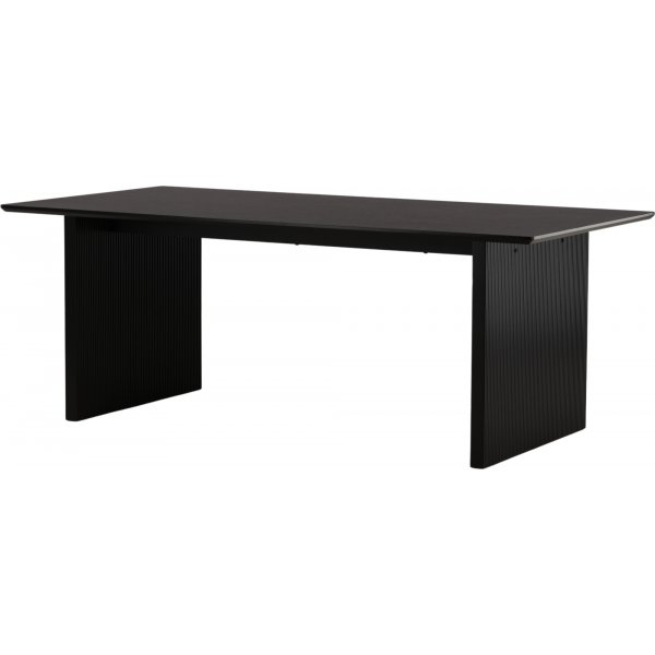 Vail spisebord 200 x 100 cm - Sort Vail spisebord 200 x 100 cm - Sort