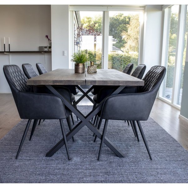 Utah teppe - Grafitt grå - 160x230 Utah teppe - Grafitt grå - 160x230