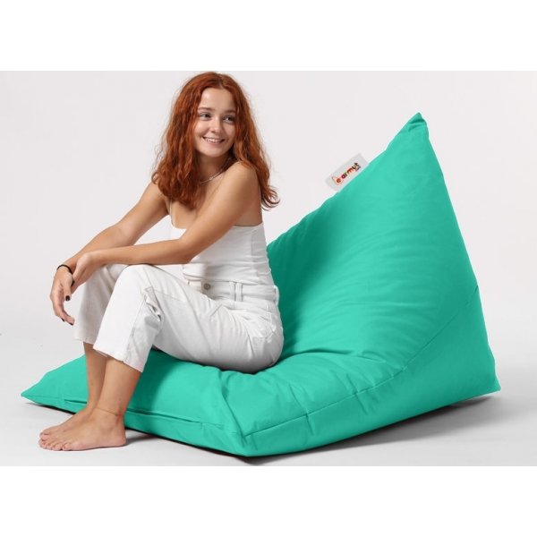 Pyramid Bean Bag - Turkis Pyramid Bean Bag - Turkis