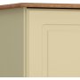 Richmond garderobe med 2 drer - Brun/kremhvit