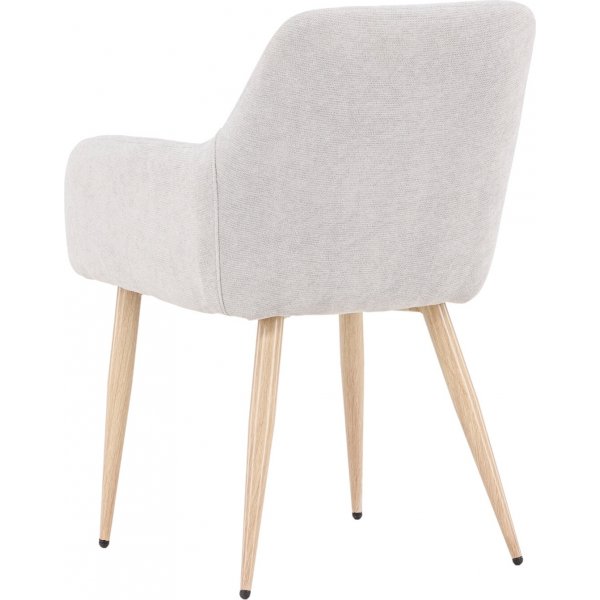 Komfort spisestuestol - Lys grå Komfort spisestuestol - Lys grå