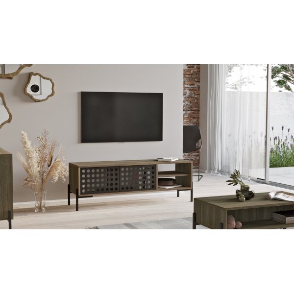 Neo mediebenk - Brun