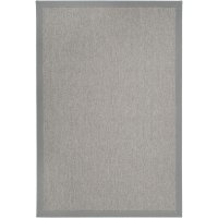 Flatvevd teppe Winston - Taupe/grå