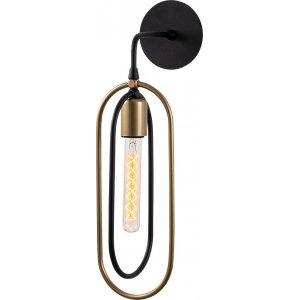 Ceres vegglampe 3151 - Sort/gull