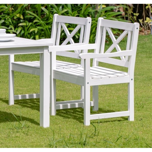 Utendørs lenestol Bohus hvit Utendørs lenestol Bohus hvit