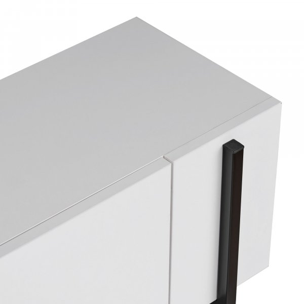 TV-stativ Nemming 180 cm - Hvit/svart