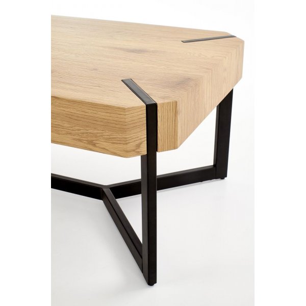 Alana sofabord - Gull eik/svart Alana sofabord - Gull eik/svart