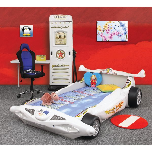 F-1 bil Philips barneseng - Alle farger! F-1 bil Philips barneseng - Alle farger!