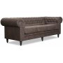 Soffa Ashford Chesterfield - 214 cm + Flekkfjerner for mbler
