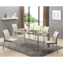 Cadence spisebord 122-182 cm - Lys brun/beige