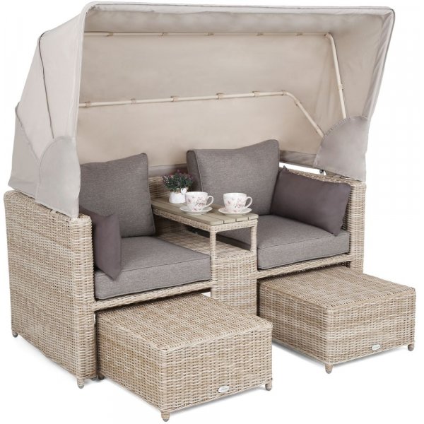 Solsofa Michigan - Beige/beige melert
