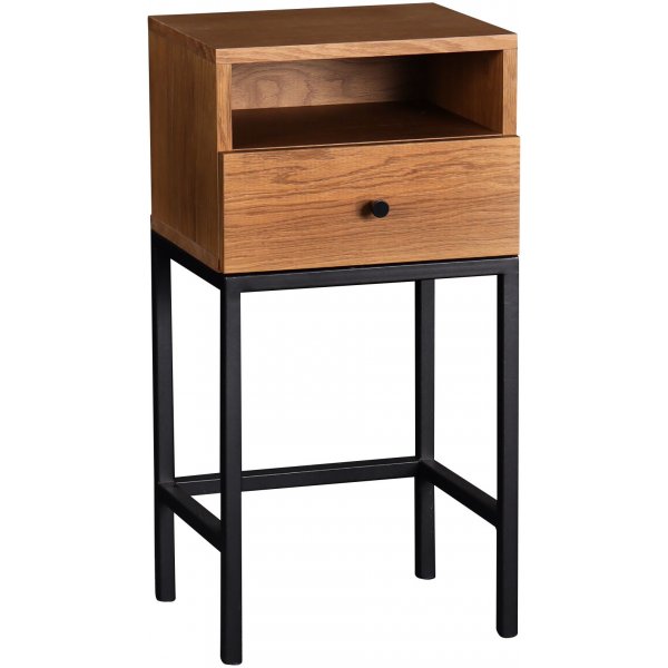 Stilo V.2 nattbord med skuff smoked eik Stilo V.2 nattbord med skuff smoked eik