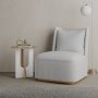 Lunar sidebord - Eik/hvit