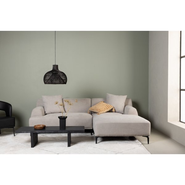 Viskan divan sofa - Sort/Lys grå Viskan divan sofa - Sort/Lys grå