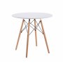 Vilgot rundt spisebord Ø80 cm - Hvit / Tre Vilgot rundt spisebord Ø80 cm - Hvit / Tre