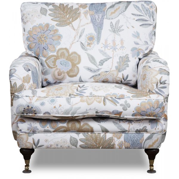 Howard Spirit lenestol i blomsterstoff - Eden Parrot White Howard Spirit lenestol i blomsterstoff - Eden Parrot White