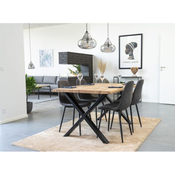 Stockholm Spisestol - Mørkegrå/Svart Stockholm Spisestol - Mørkegrå/Svart