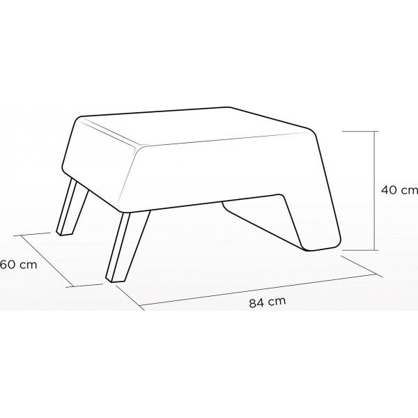 Kate puff 40 - Flerfarget Kate puff 40 - Flerfarget
