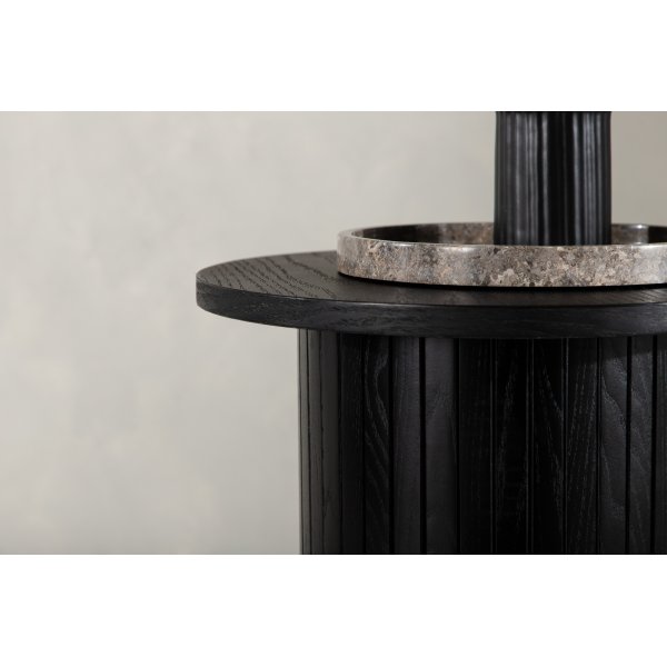 Bianca sidebord Ø40 cm - Sort Bianca sidebord Ø40 cm - Sort
