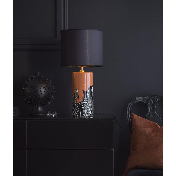 Sara Metal innvendig lampeskjerm - Sort/Gull Sara Metal innvendig lampeskjerm - Sort/Gull