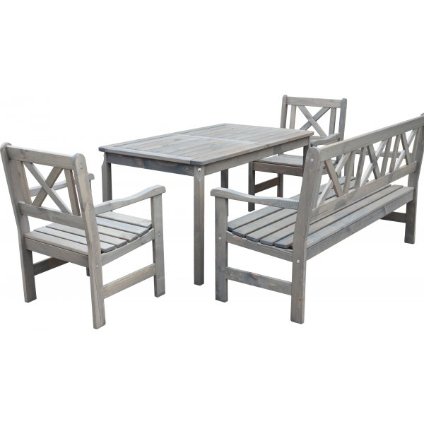 Sofagruppe Europe - Klassisk grå Sofagruppe Europe - Klassisk grå