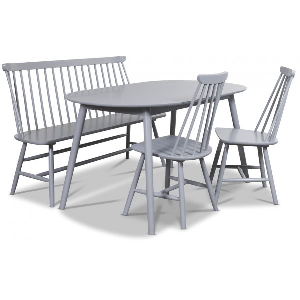 Göteborg Pinnestol - Lys grå Göteborg Pinnestol - Lys grå