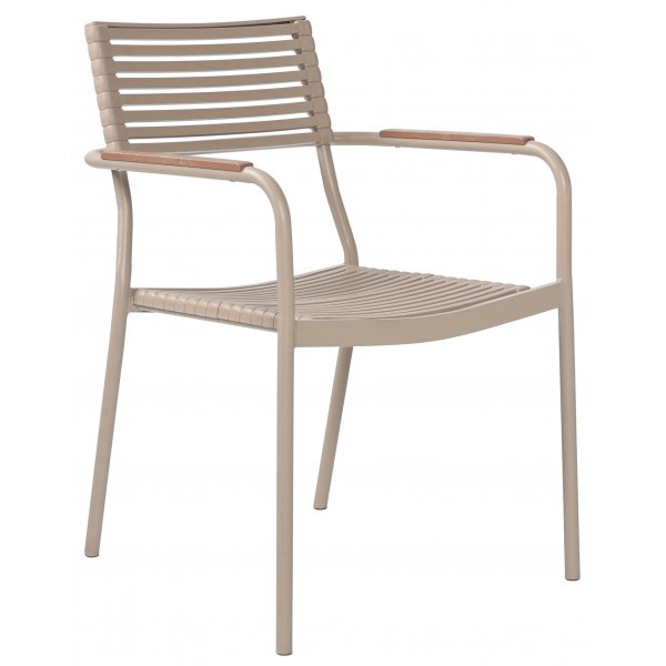 Stabelbar utestol beige - Pino Stabelbar utestol beige - Pino