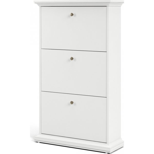 Paris skoskap - Hvit