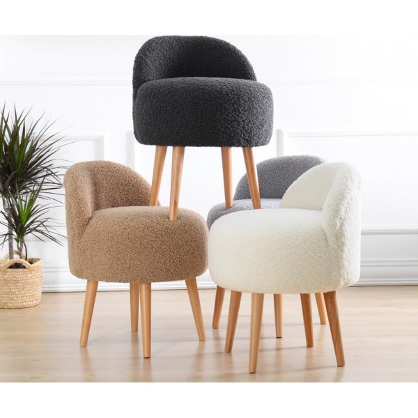 Rufmee puff - Brun Rufmee puff - Brun