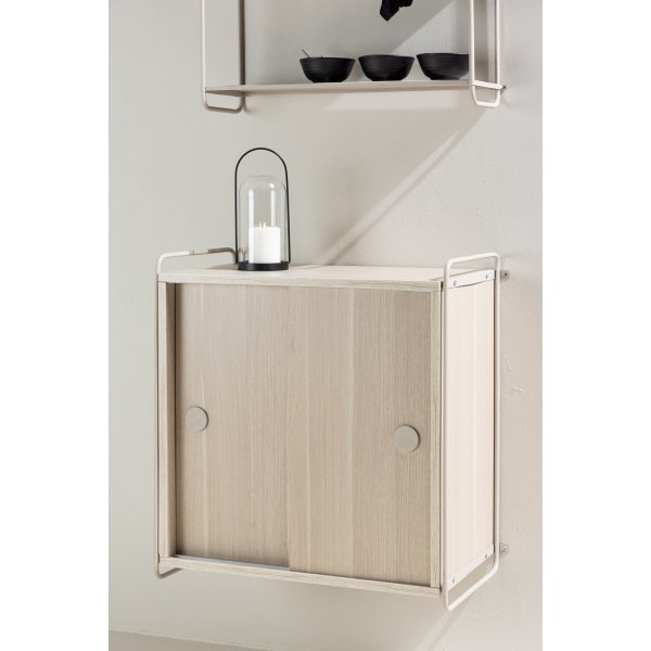 Paris overskap 68 x 60 cm - Beige/Whitewash