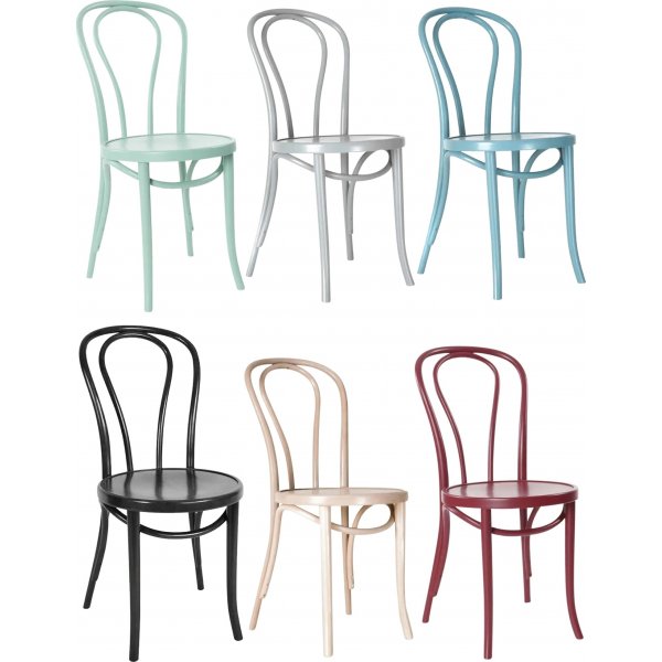 Bøytre, stol nr. 18 Klassiker - Valgfri farge på stamme Bøytre, stol nr. 18 Klassiker - Valgfri farge på stamme