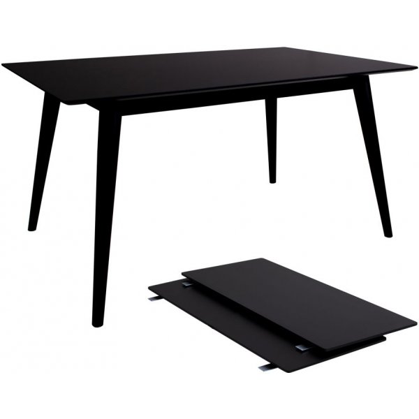 Kbenhavn Spisebord - Svart - 150/230x95