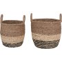 Lima kurvsett, 2 stk Natur/Brun/Sort