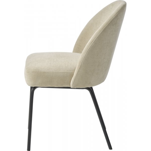 Sirkusstol i sandfarget chenille Sirkusstol i sandfarget chenille