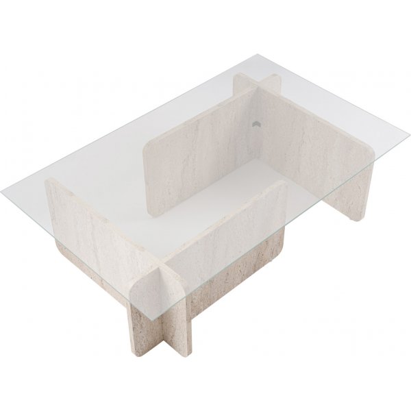 Vetrino salongbord - Travertin/marmor