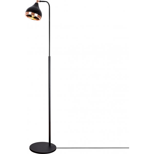 Yildo gulvlampe 1 - Svart/kobber Yildo gulvlampe 1 - Svart/kobber