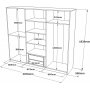 Home garderobe 3 - Hvit