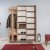 Garmanto hallmøbler 135 cm - Sonoma eik/bilde