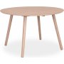 Rosvik rundt spisebord 120 cm - Hvitoljet eikefiner + Flekkfjerner for mbler