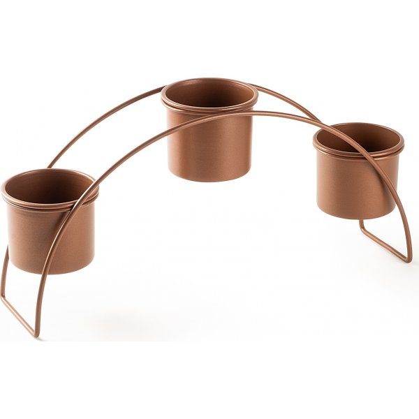 Platon 12 oppbevaringspotter - Kobber Platon 12 oppbevaringspotter - Kobber