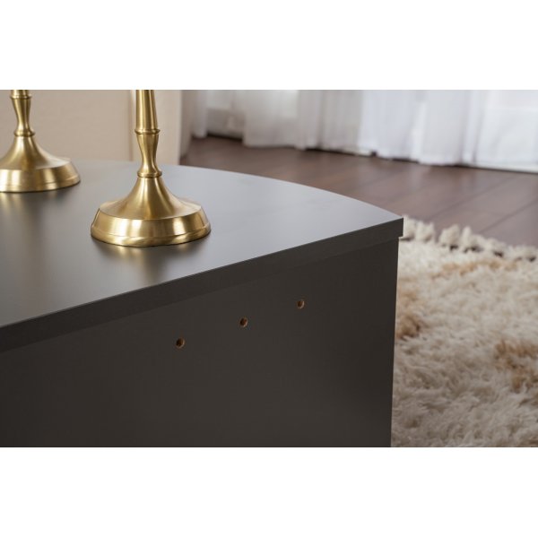 Orion salongbord 90 x 90 cm - Antrasitt Orion salongbord 90 x 90 cm - Antrasitt