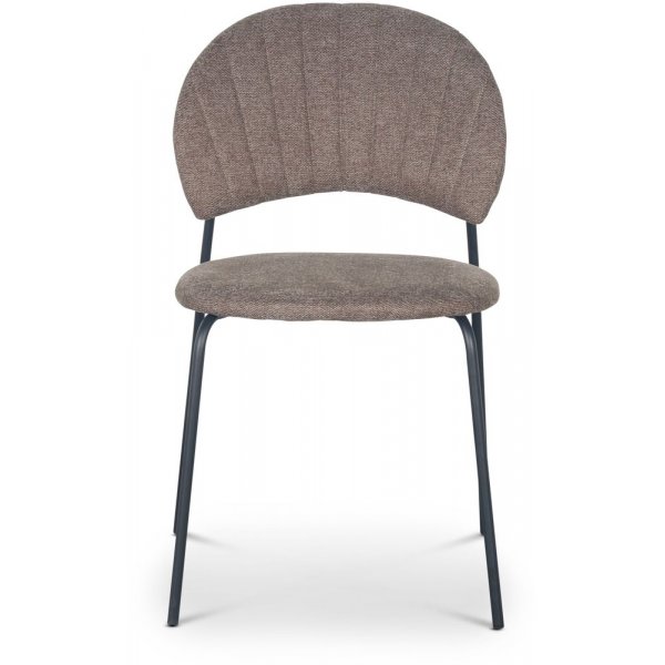 Hogrän stol - Brunt stoff / svart Hogrän stol - Brunt stoff / svart