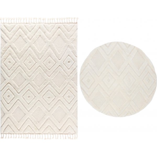 Dahlia ullteppe - Hvit Dahlia ullteppe - Hvit