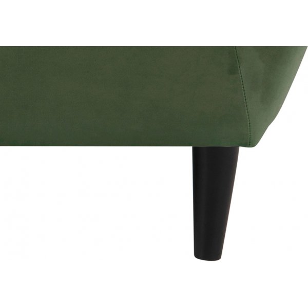 Felicia 3-seters sofa - Skogsgr�nn (Fl�yel)